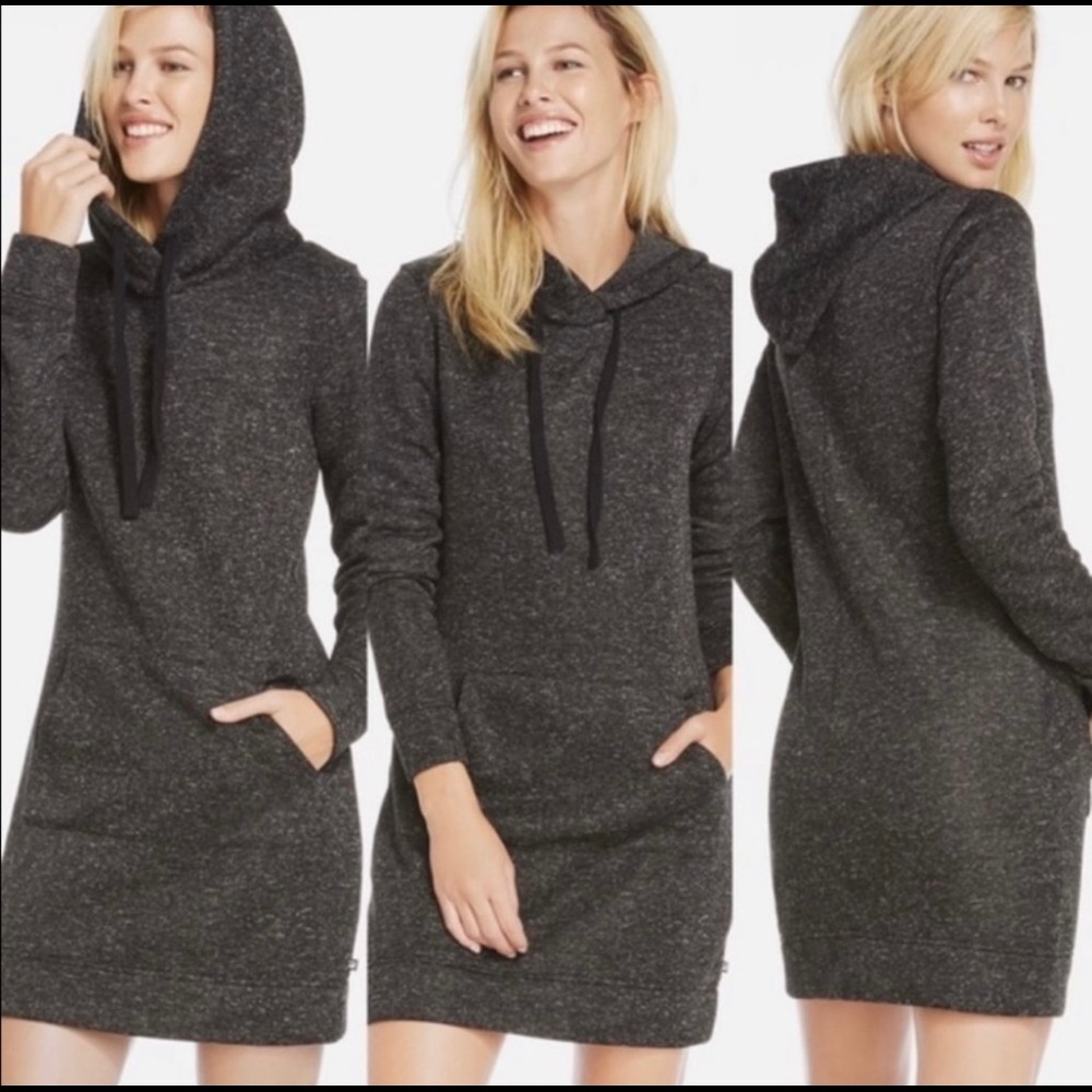 Fabletics Yukon Long Hoodie Sweater Dress